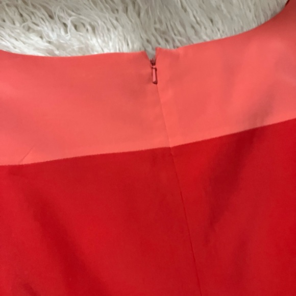 Address Maggy Red/Orange Silk Sundress - Picture 5 of 10